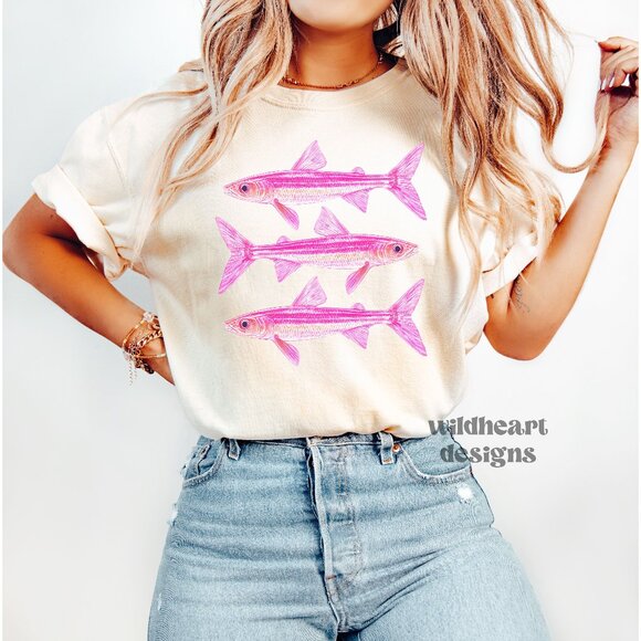 Sardines Shirt, Sardine Girl Shirt, Sardine Girl Summer, Tinned Fish Shirt -Dust - Picture 1 of 5